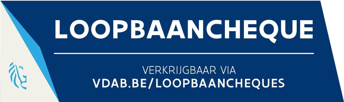 Loopbaancheque – verkrijgbaar via VDAB